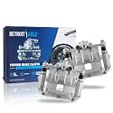 Detroit Axle - 2pc Front Brake Calipers for Ford 2011-2019 Fiesta