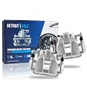 Detroit Axle - 2pc Front Brake Calipers for 13-25 Honda Accord 16-22 HR-V