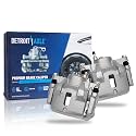 Detroit Axle - 2pc Front Brake Calipers for 2003-2008 Pontiac Vibe