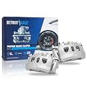 Detroit Axle - 2pc Front Brake Calipers for Ford Explorer Taurus Flex