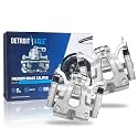Detroit Axle - 2pc Rear Brake Calipers for 2014-2020 Jeep Cherokee