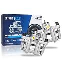 Detroit Axle - 2pc Rear Brake Calipers for 2016-2021 Honda Civic
