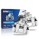 Detroit Axle - 2pc Rear Brake Calipers for 11-19 Ford Explorer 13-19 Taurus