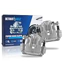 Detroit Axle - 2pc Rear Brake Calipers for 2006-2009 Subaru Outback Legacy