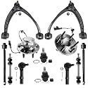 Detroit Axle - 2WD Front 12pc End Kit for 2007-2013 Chevy Silverado 1500