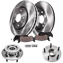Detroit Axle - [2WD] Front Brake Kit for 2000-2001 Dodge Ram 1500
