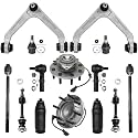 Detroit Axle - 2WD Front End Suspension Kit for 03-05 Dodge Ram 2500 3500