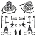 Detroit Axle - 2WD Front Wheel Hubs Kit for Chevy Colorado GMC Canyon
