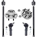 Detroit Axle - 2WD Front Wheel Bearing Hubs Kit for 1999 Dodge Durango