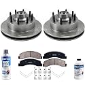 Detroit Axle - 2WD Rear ABS Front Brake Kit for Ford F-250 F-350 Super Duty