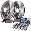 Detroit Axle - 3.5L Front Brake Kit for 2007-2013 Nissan Altima, 11.65''