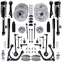 Detroit Axle - 34pc Brake Suspension Kit Brake Kit for Chrysler 300
