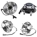 Detroit Axle - 4 Wheel Bearing Hubs for 2012-2020 Dodge Grand Caravan