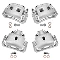 Detroit Axle - 4pc Brake Calipers for 05-06 Dodge Durango 02-05 Ram 1500