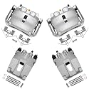 Detroit Axle - 4pc Brake Calipers for 05-08 Ford F-150 Lincoln Mark LT