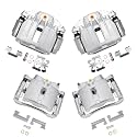 Detroit Axle - 4pc Brake Calipers for 1999-2002 Chevy Silverado 1500