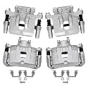 Detroit Axle - 4pc Brake Calipers for 2007-2017 Jeep Compass Patriot