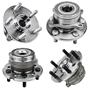 Detroit Axle - 4pc Front Rear Wheel Bearing Hubs for 2009-2015 Honda Pilot