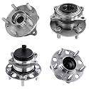 Detroit Axle - [5 Lug] 4pc Wheel Hubs Assembly for 2015-2019 Hyundai Sonata