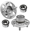 Detroit Axle - 4pc Wheel Bearing Hub Kit for 1992-2000 Honda Civic