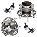 Detroit Axle - 4pc Rear Wheel Bearing Hubs Kit for Chrysler 200 Sebring