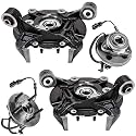 Detroit Axle - 4pc Steering Knuckles Kit for 2006-2010 Ford Explorer