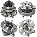 Detroit Axle - 4pc Wheel Bearing &amp; Hubs Assembly for 19-23 Toyota Corolla