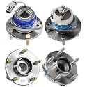 Detroit Axle - 4pc Wheel Bearing Hubs for 1997-2008 Chevy Corvette