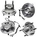 Detroit Axle - 4pc Wheel Bearing Hubs for 2006-2010 Jeep Commander