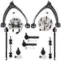 Detroit Axle - 4WD Front 12pc End Kit for 2007-2013 Chevy Silverado 1500