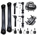 Detroit Axle - 4WD Front 12pc Suspension Kit for 2000-2001 Dodge Ram 1500