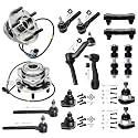 Detroit Axle - 4WD Front 16pc Suspension Kit for Chevrolet S10 Blazer