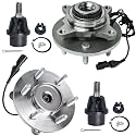 Detroit Axle - 4WD Front 4pc Wheel Bearing Hubs Kit for 2004-08 Ford F-150