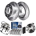 Detroit Axle - 4WD Front Brake Kit for Silverado Sierra Suburban 2500 HD