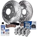 Detroit Axle - 4WD Front Brake Kit for Ford F-150 Lincoln Mark LT [6 Lug]