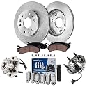 Detroit Axle - 4WD Front Brake Kit for Silverado Sierra 1500 Tahoe Escalade