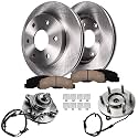 Detroit Axle - 4WD Front Brake Kit for 2011-2014 Ford F-150 Expedition
