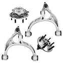 Detroit Axle - 4WD Front Control Arms Kit for 2019 2020 2022 2023 Ram 1500