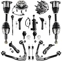 Detroit Axle - 4WD Front End Kit for 99-06 Chevy Silverado GMC Sierra 1500