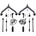 Detroit Axle - 4WD Front End 14pc Suspension Kit for 02-05 Dodge Ram 1500