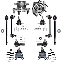 Detroit Axle - 4WD Front Suspension Kit for Honda Passport Isuzu Axiom