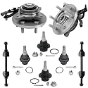 Detroit Axle - 4WD Front Wheel Bearing Hubs Kit for Ford 2018 F-150