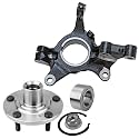 Detroit Axle - Front Left Steering Knuckle Kit for 07-10 Ford Edge