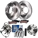 Detroit Axle - Front Brake Kit for Silverado Sierra 1500 2500 3500 HD