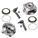 Detroit Axle - Front Wheel Bearing Hubs Kit for 2010-2023 Toyota 4Runner
