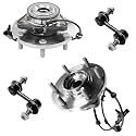 Detroit Axle - 4WD Front Wheel Bearing Hubs Kit for 12-15 Nissan Armada