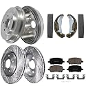 Detroit Axle - 5-Lug Brake Kit for 2009-2010 Chevrolet Cobalt Pontiac G5