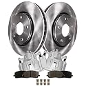 Detroit Axle - 6pc Front Brake Kit for 2001-2007 Toyota Highlander