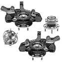Detroit Axle - AWD 4pc Steering Knuckles Kit for 2007-2017 Jeep Patriot