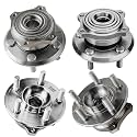 Detroit Axle - AWD Front Rear Wheel Hub Bearings for 2005-2009 Chrysler 300